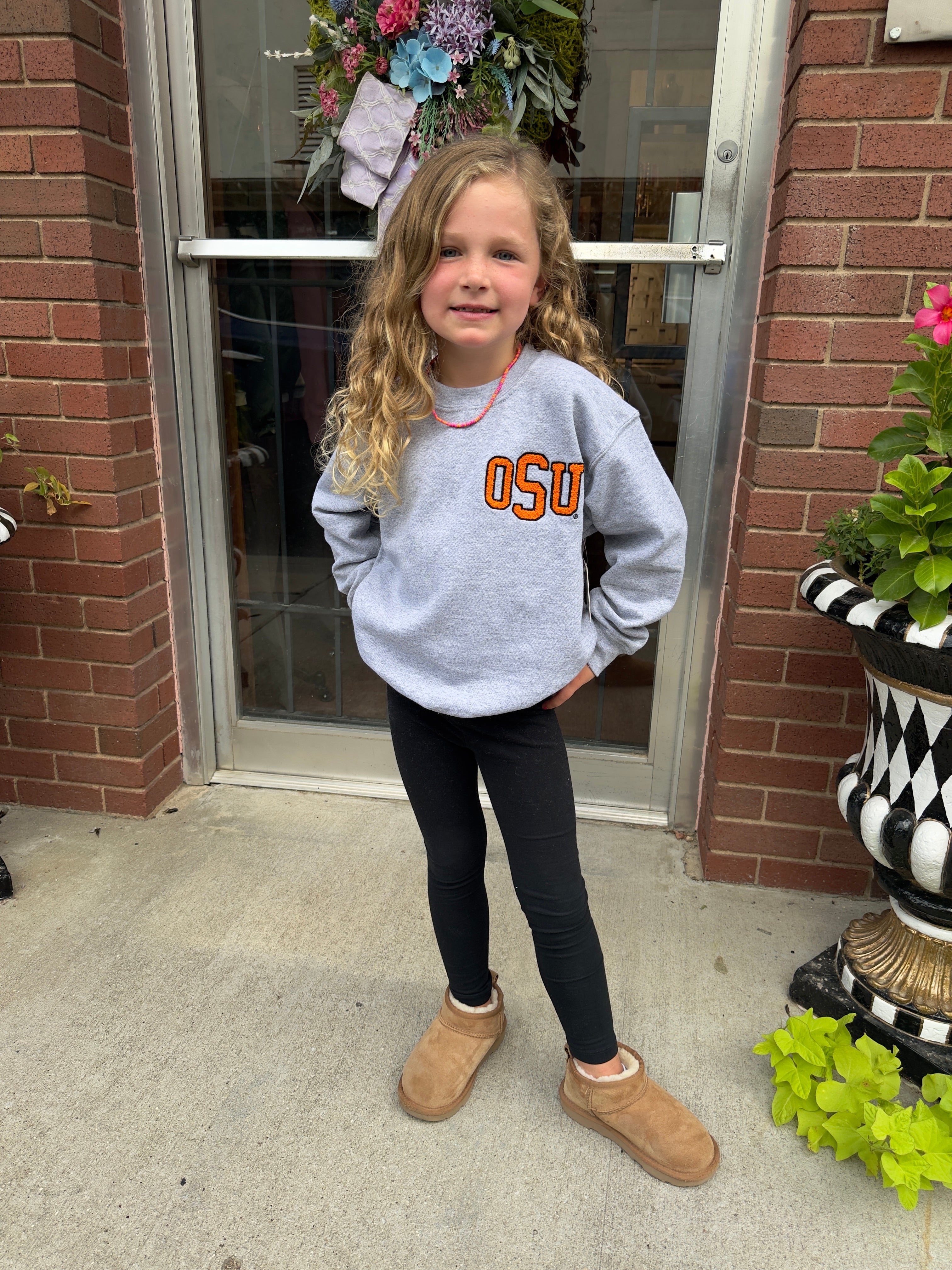 Kids OSU Chenille Sweatshirt