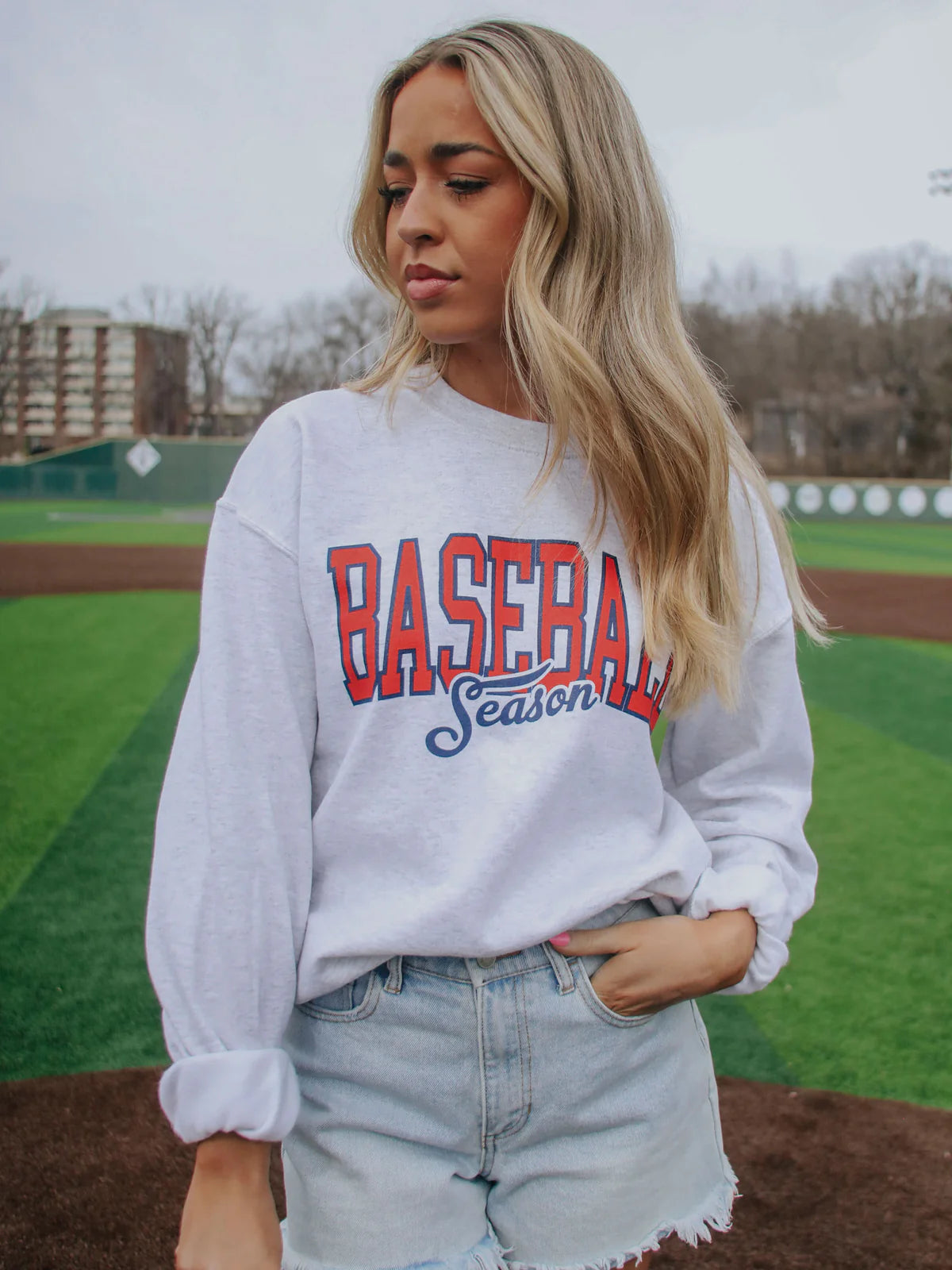 Baseball Season Sweatshirt