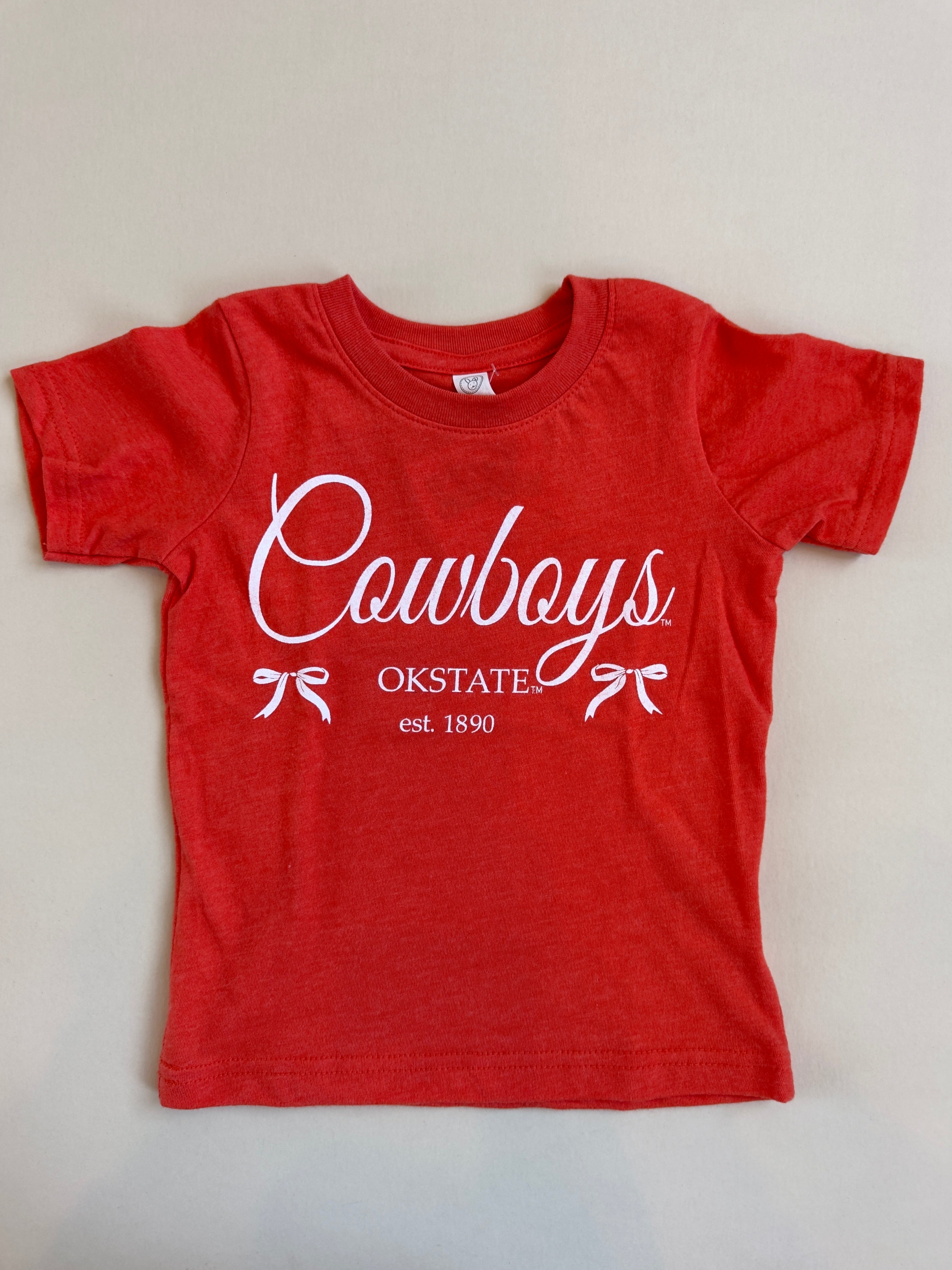 Kids OSU Cowboys Bows Tee