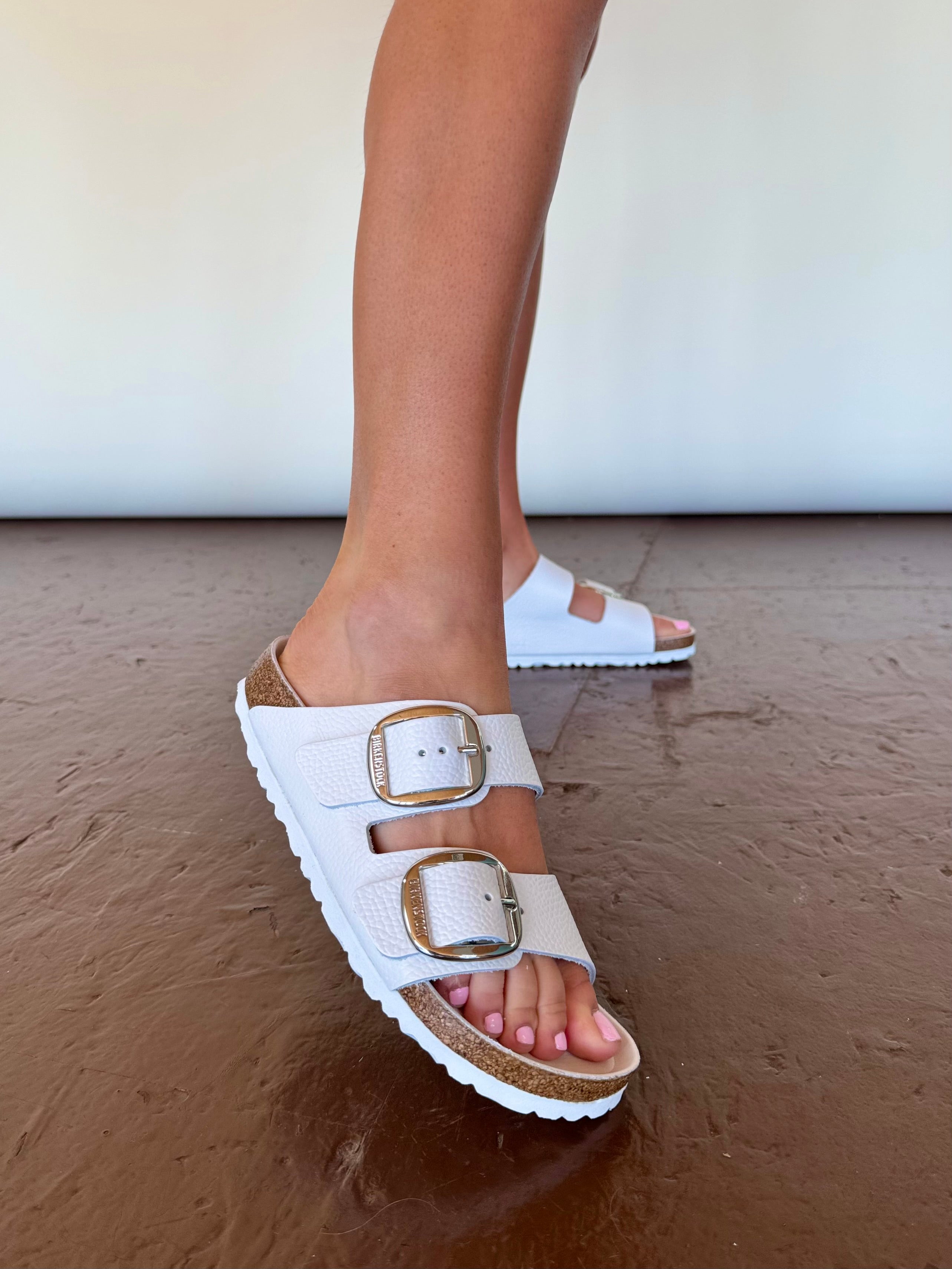 Birkenstock Arizona Big Buckle White