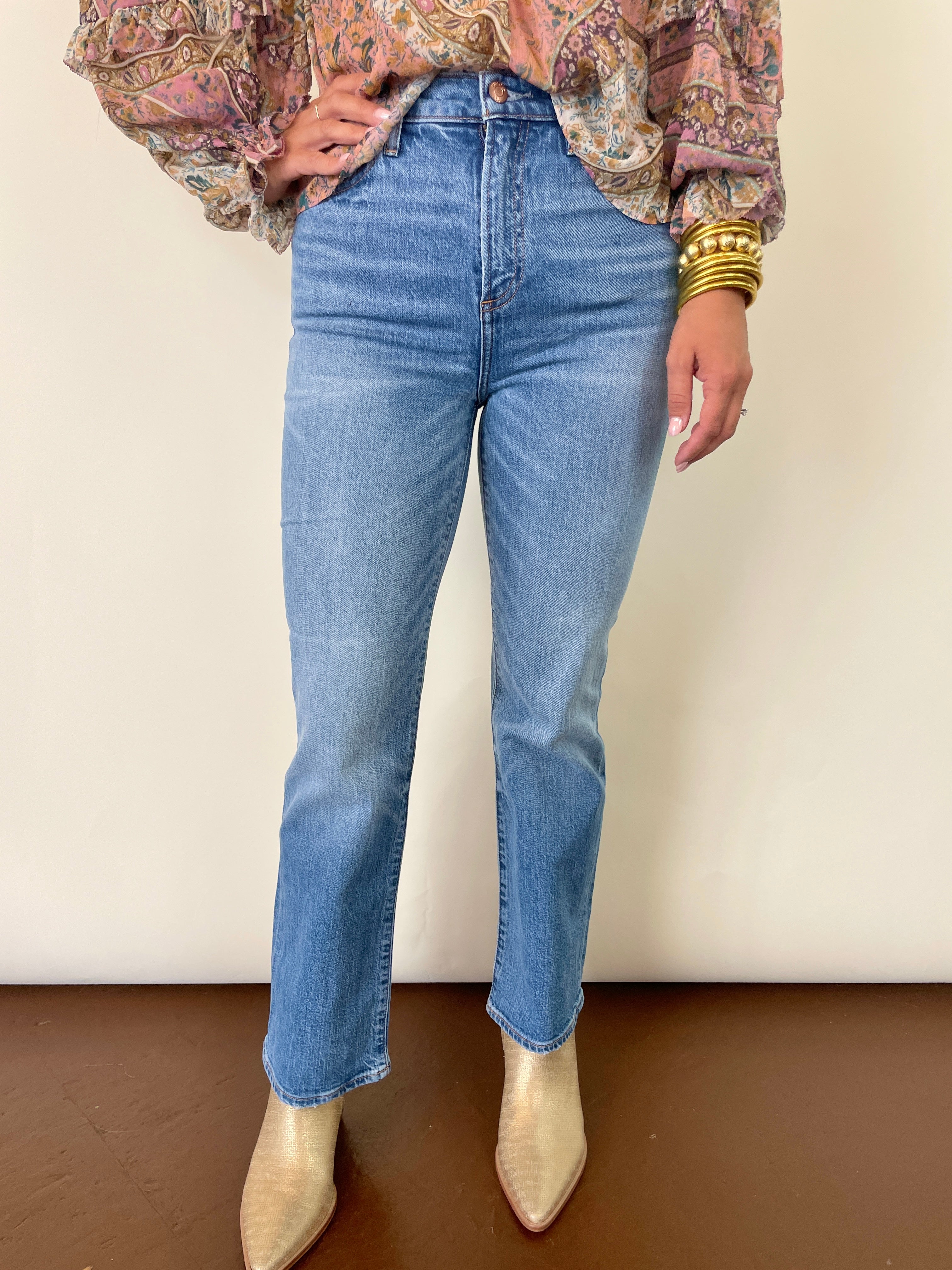 Pistola Ally High Rise Ankle Jean