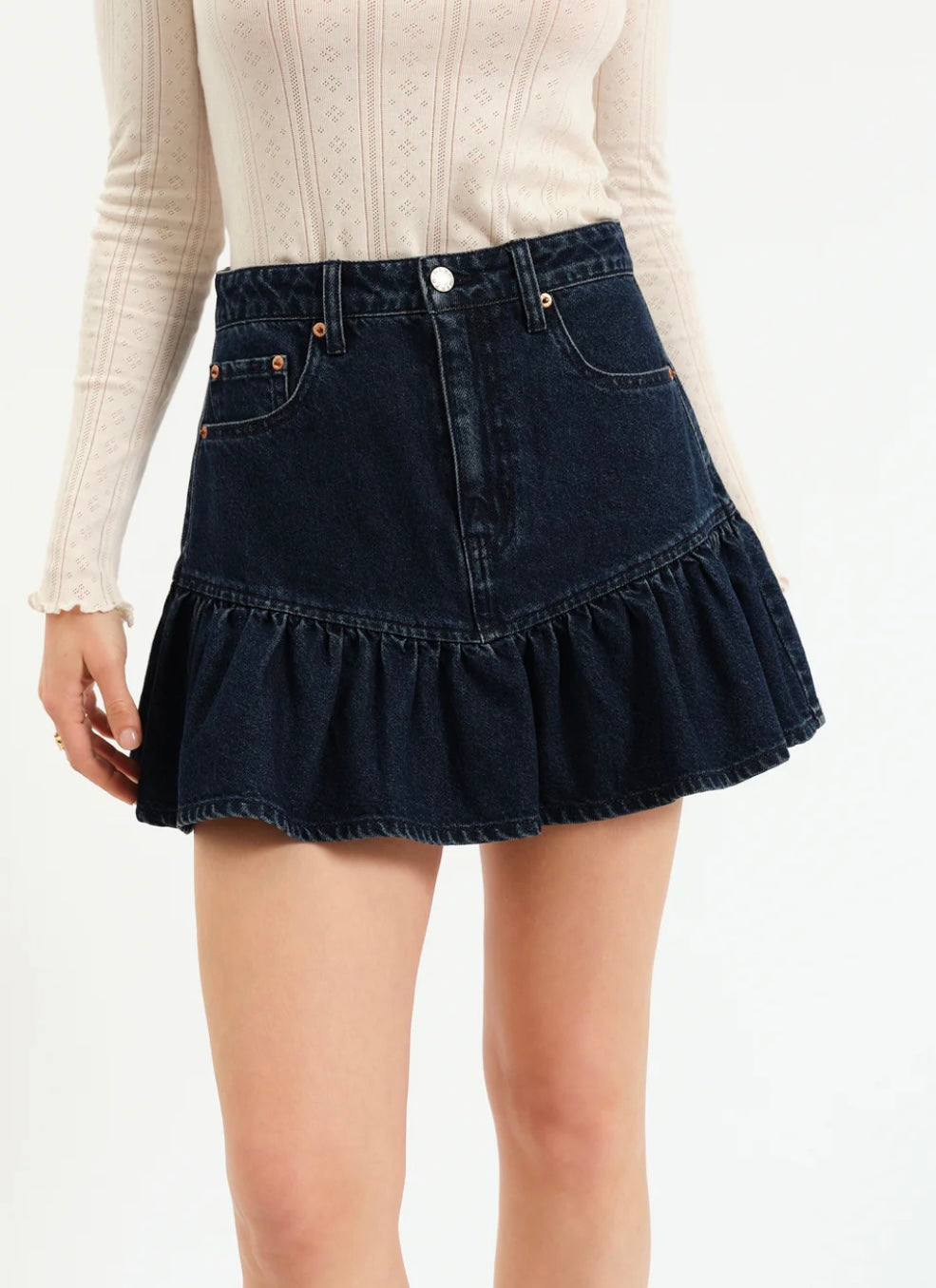 Daze Smooch denim skirt