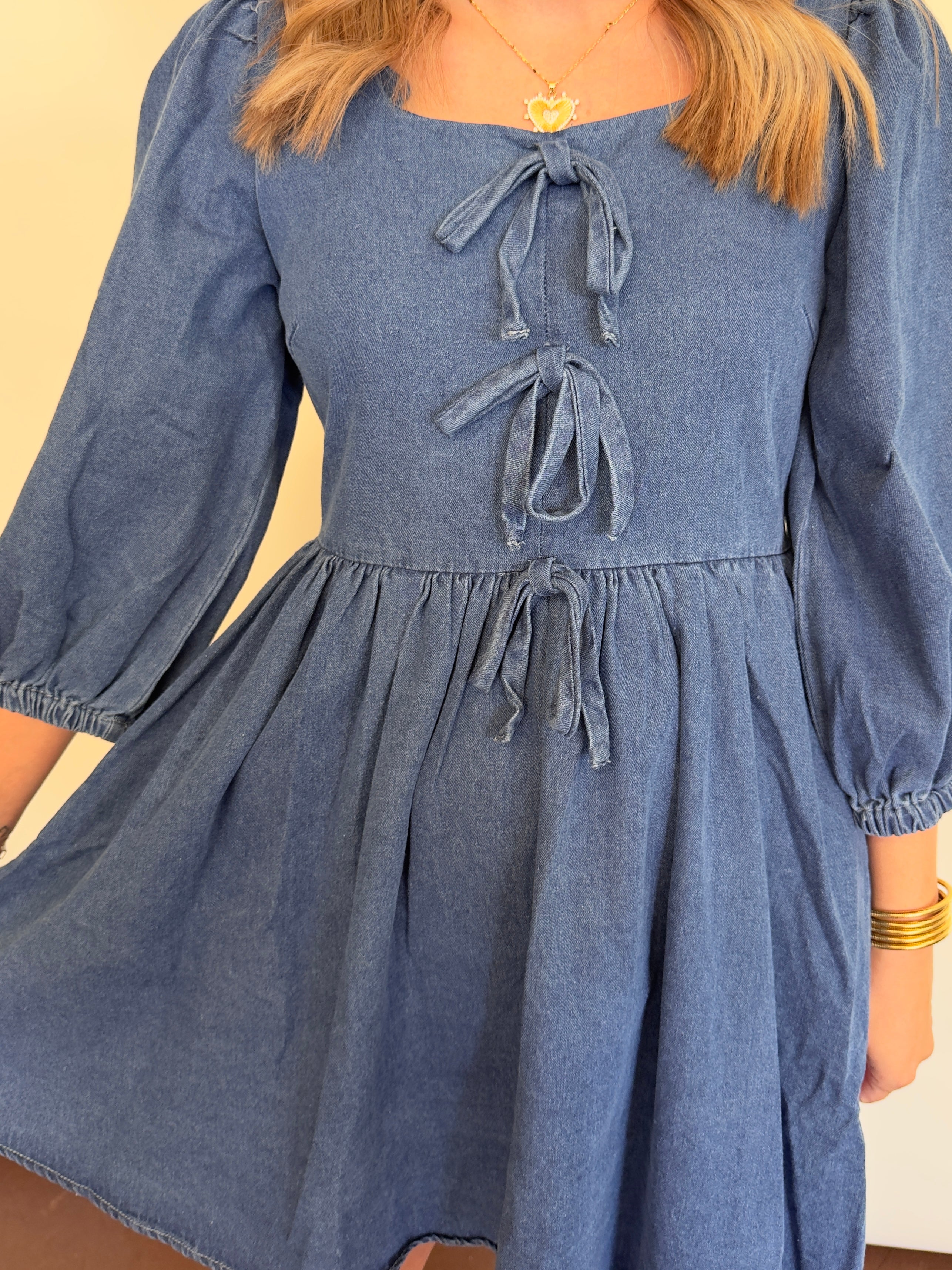 Vintage Denim Dress