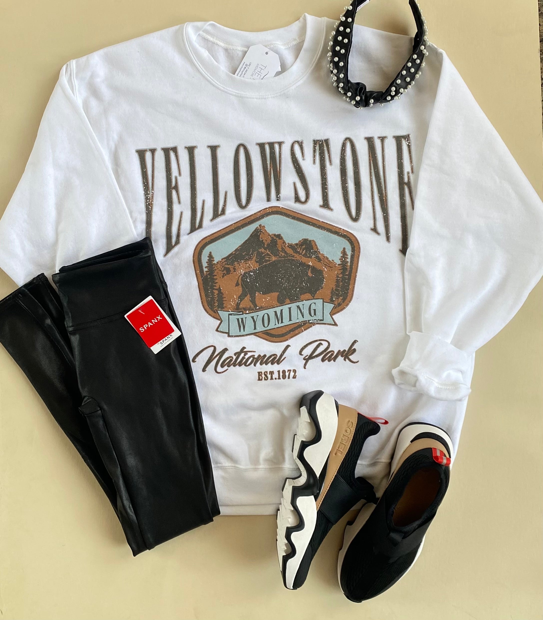 Blaire Yellowstone Wyoming Oversized Sweatshirt
