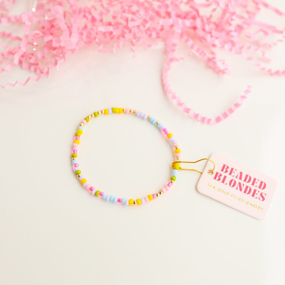 Beaded Blondes Sprinkle Bracelet