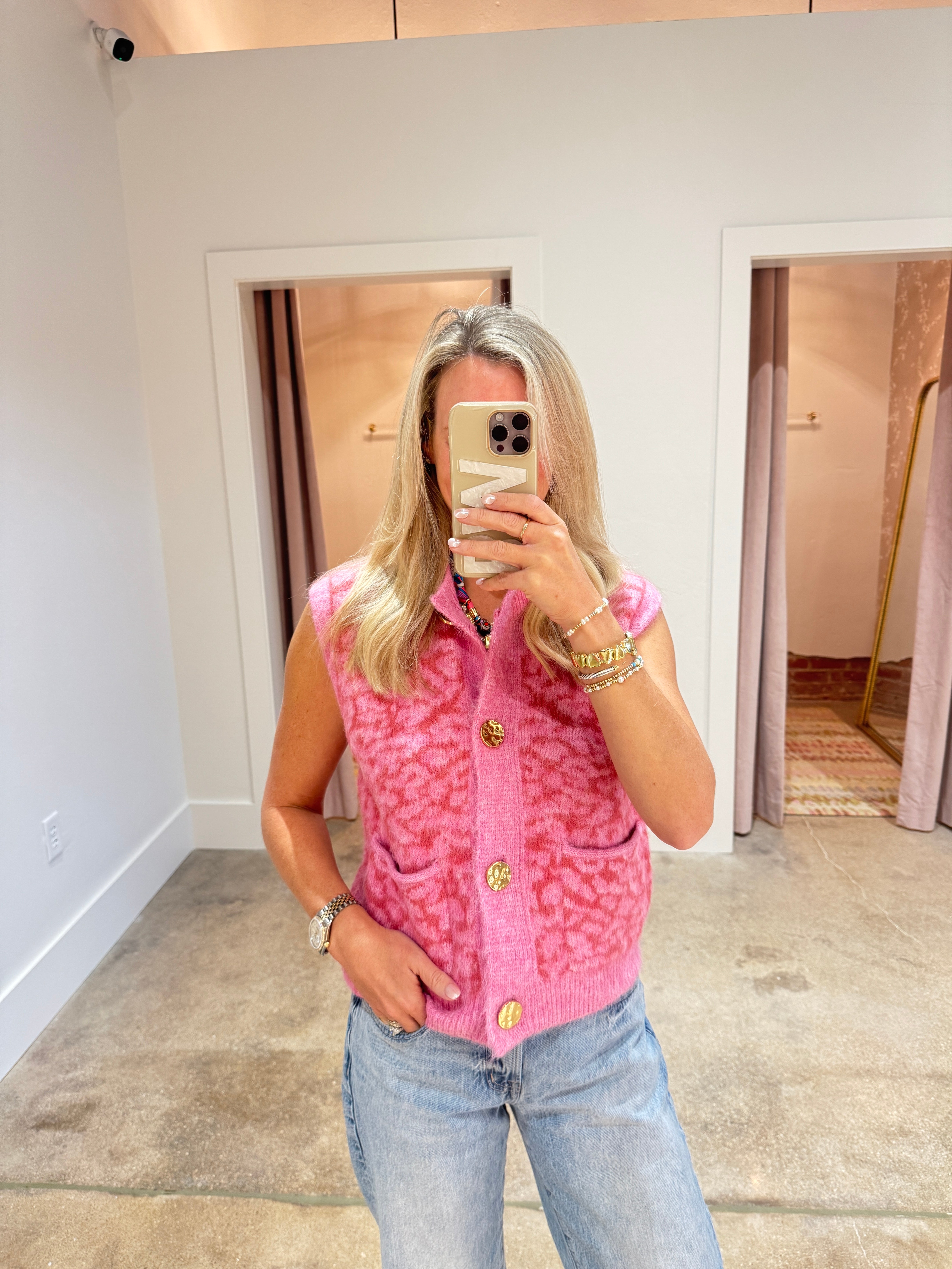 Turning heads sweater tank