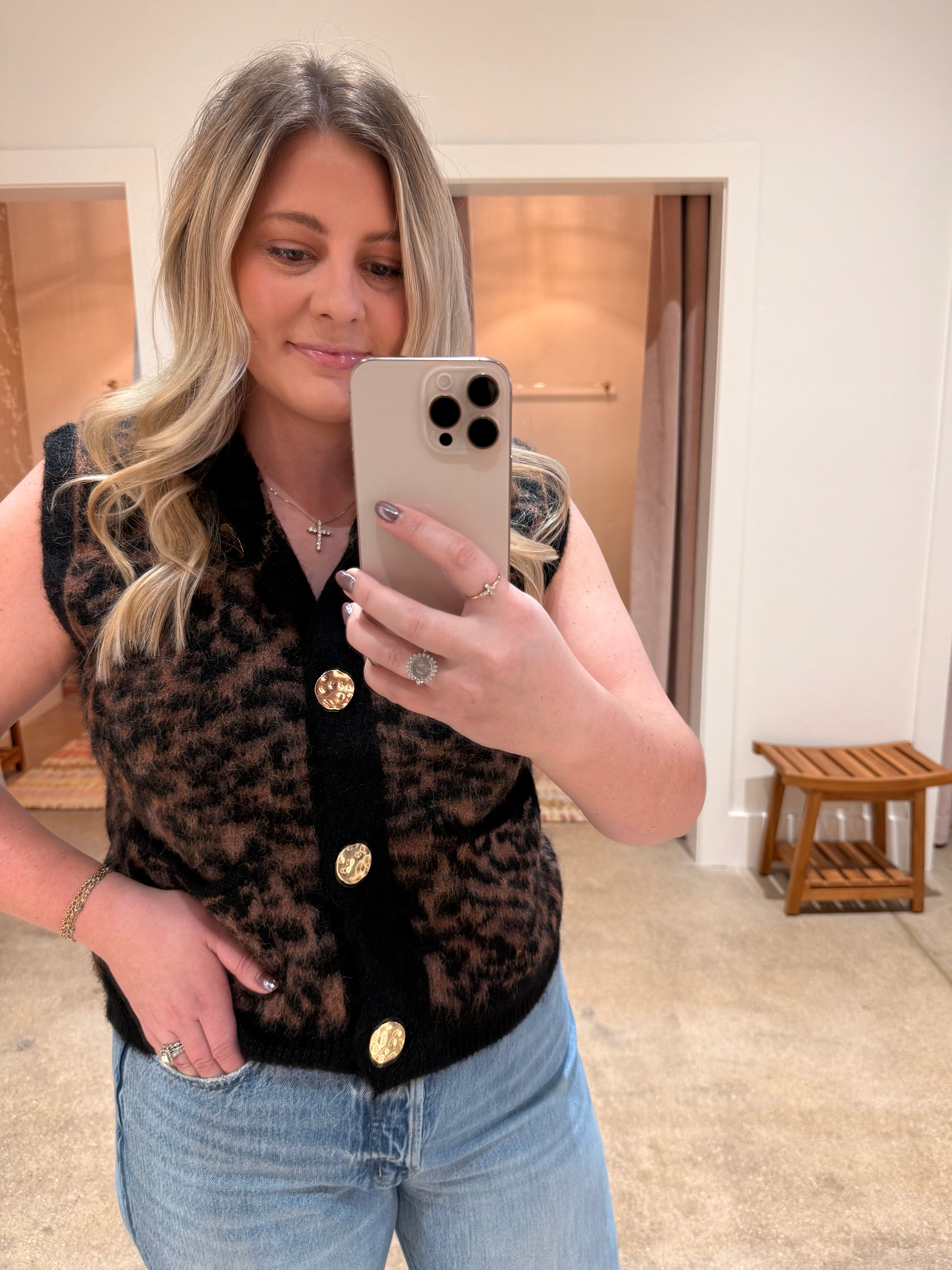 Turning heads sweater tank