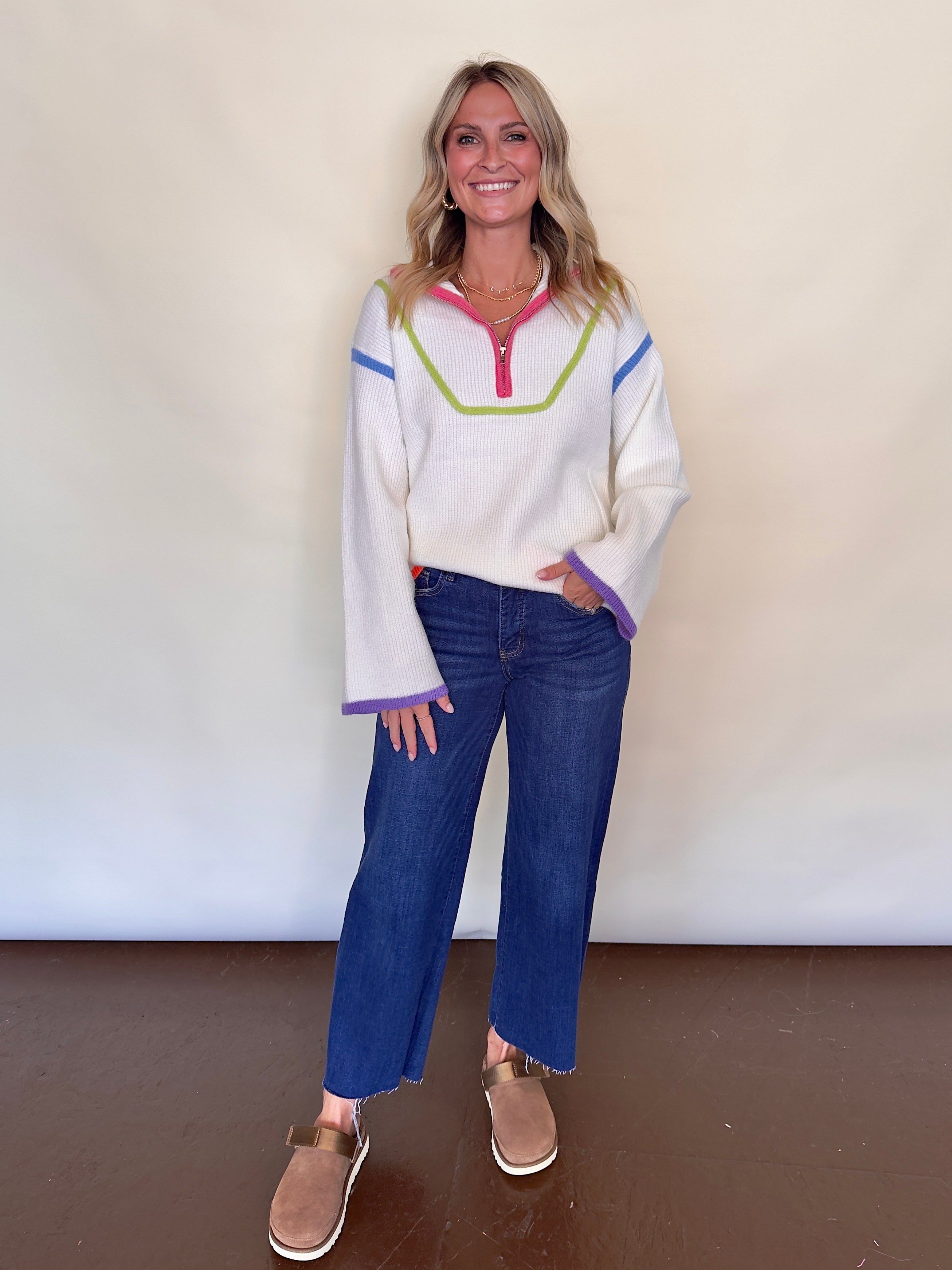 Hallie Wide leg jean