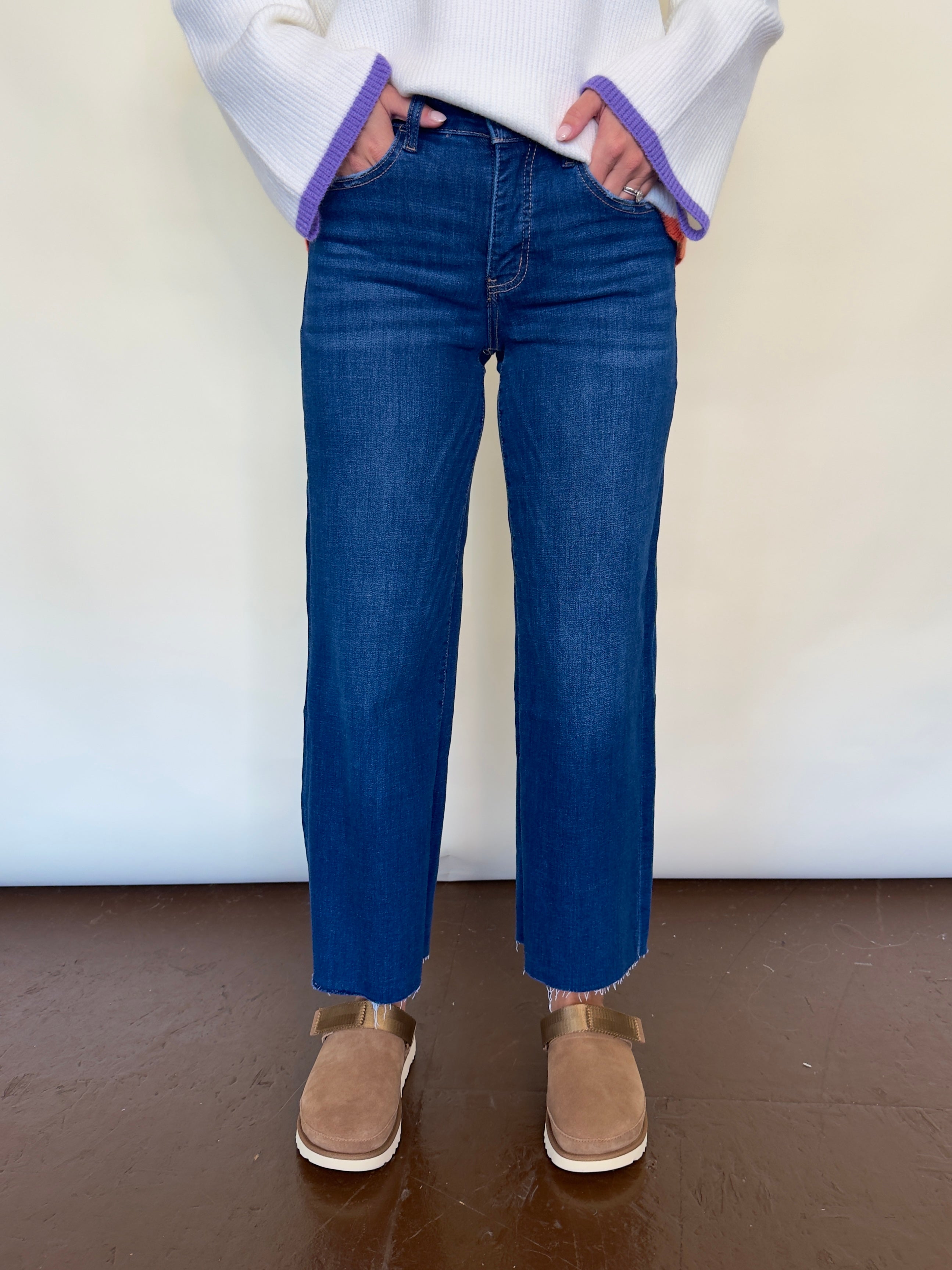 Hallie Wide leg jean