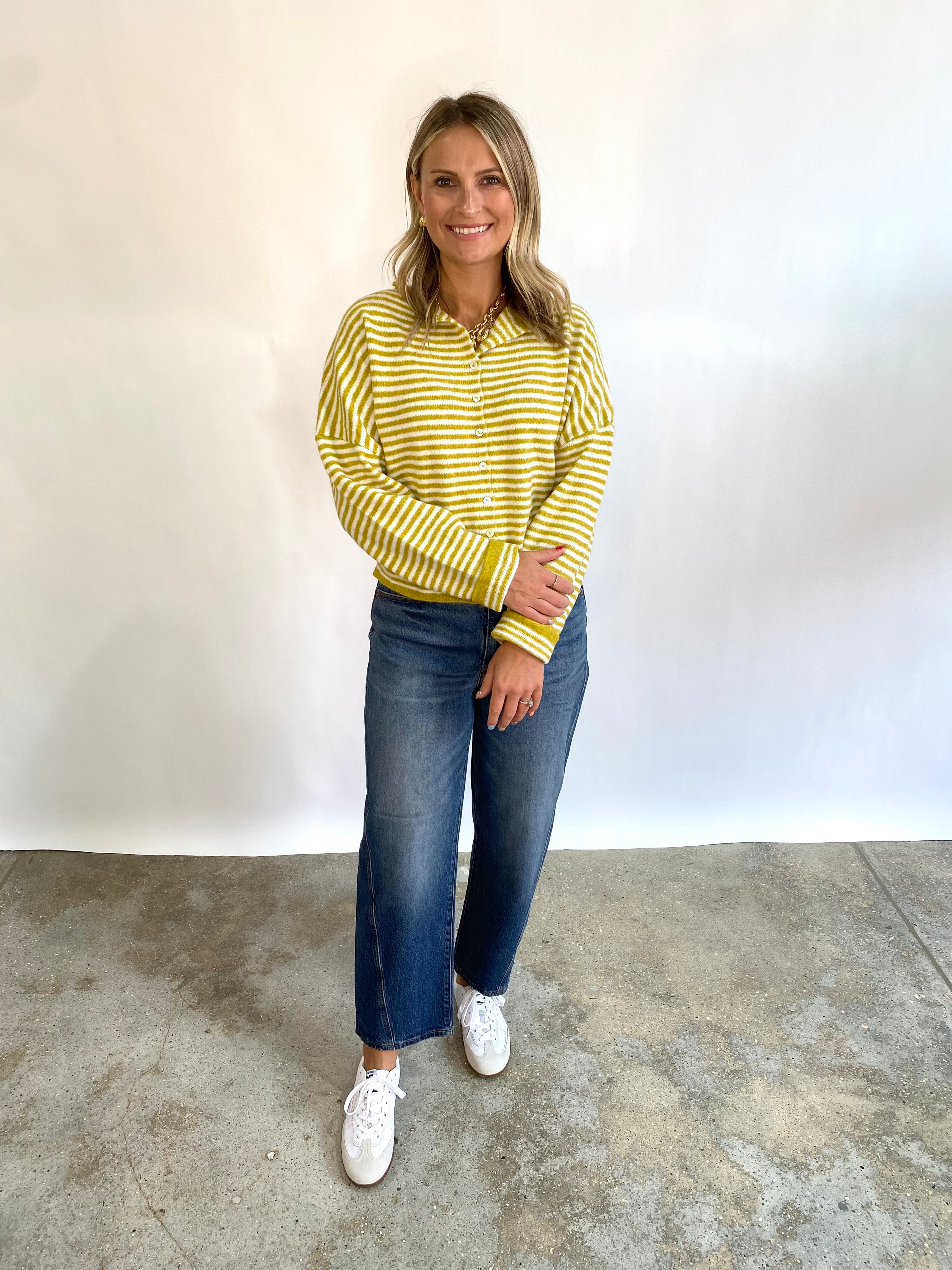 Piper Striped Cardigan