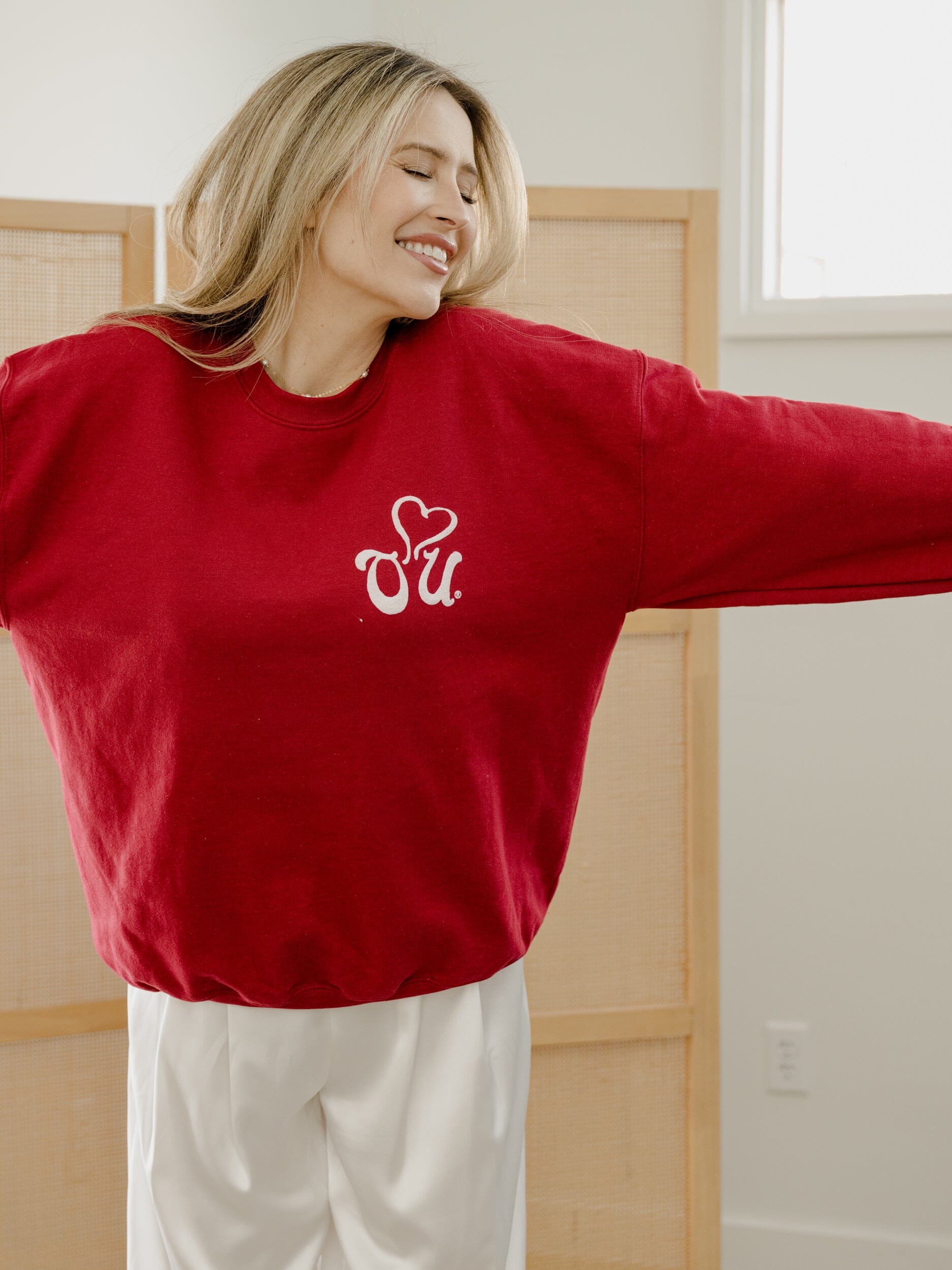 OU Lyric Puff Sweatshirt