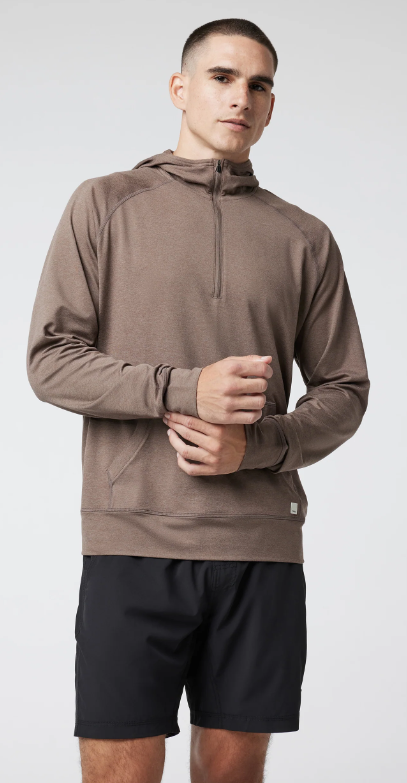 VUORI Men's Ponto Performance Half Zip Hoodie