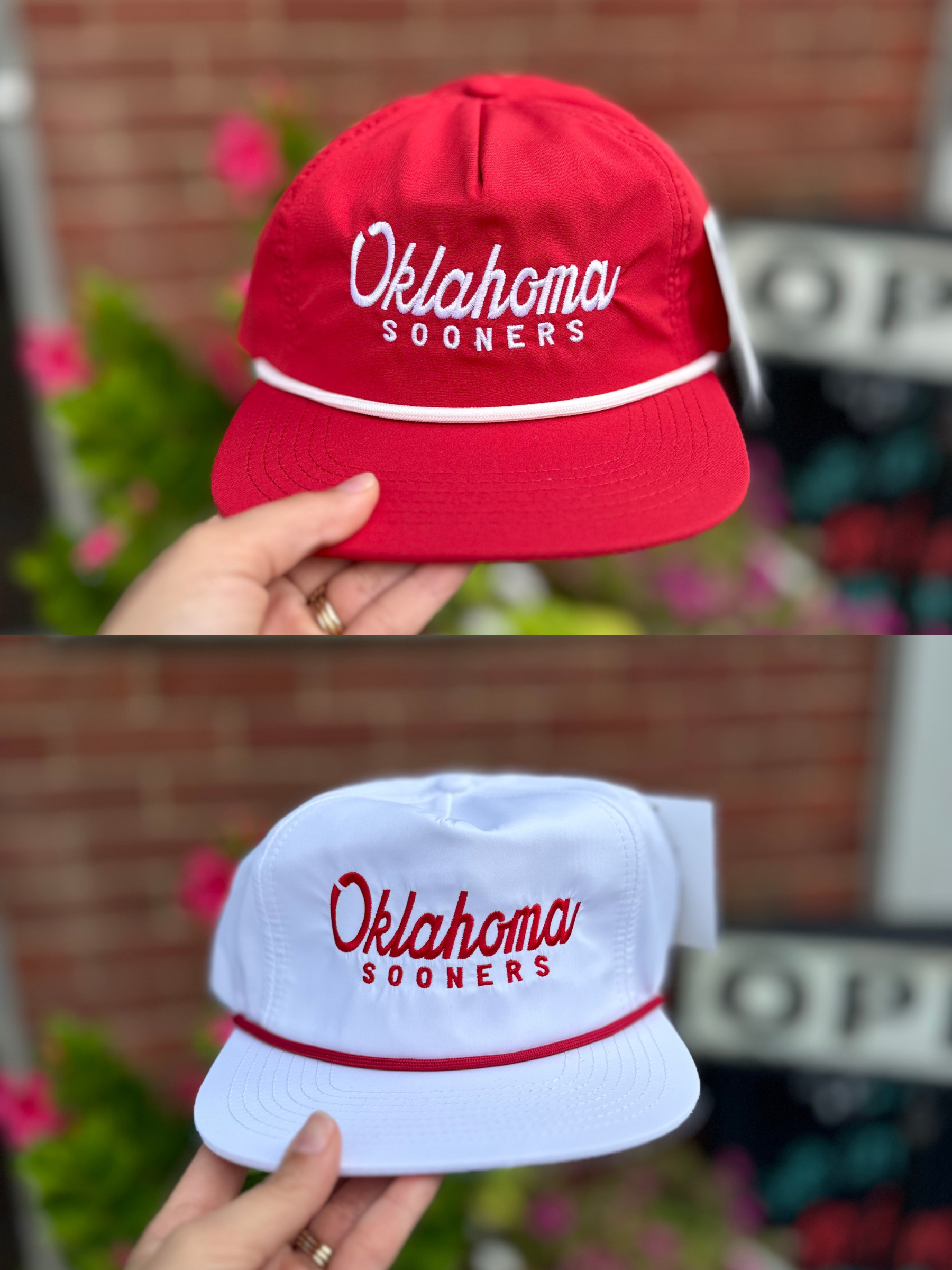 Oklahoma Sooners Rope Hat