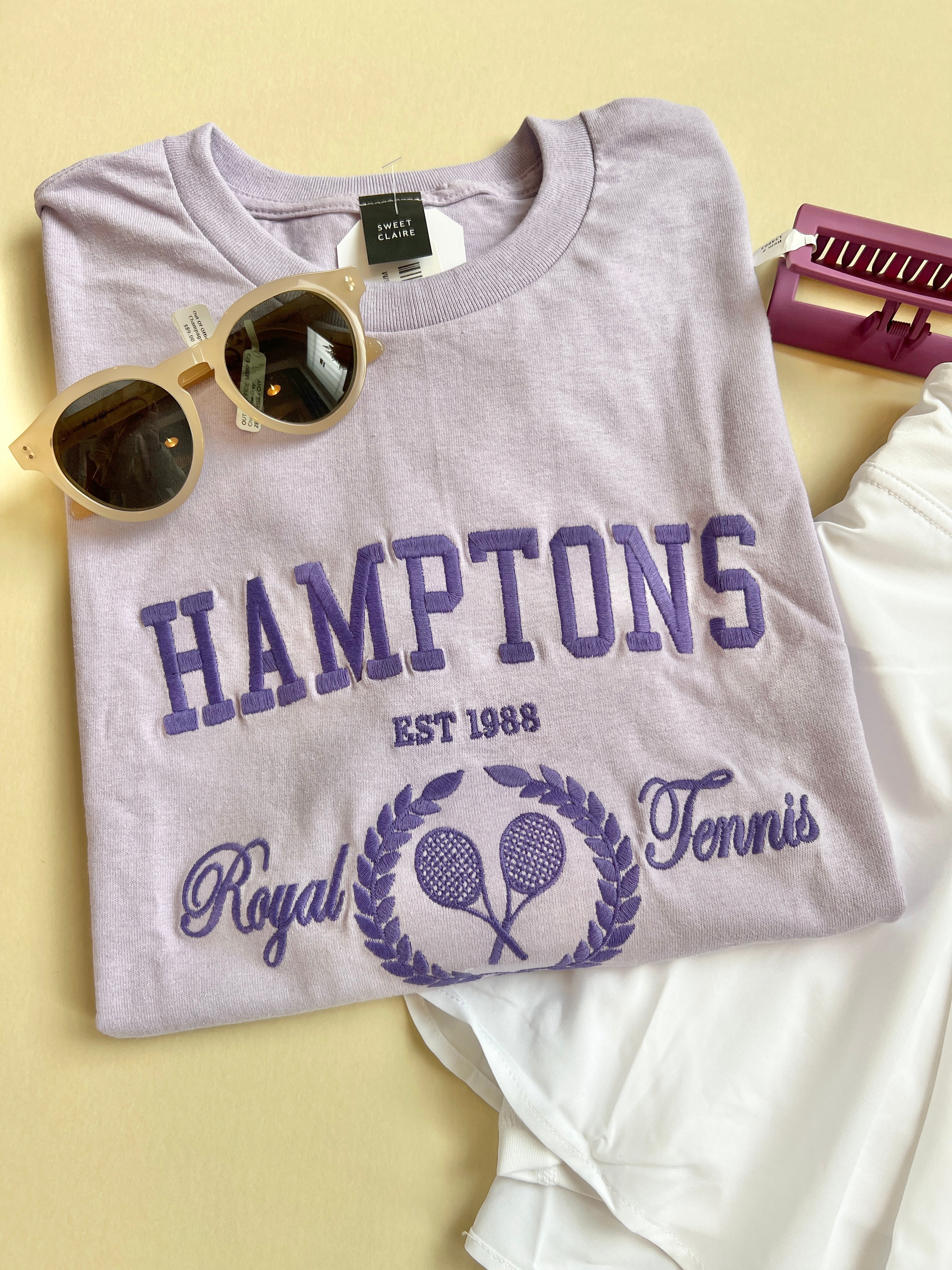 Hamptons Embroidered tee