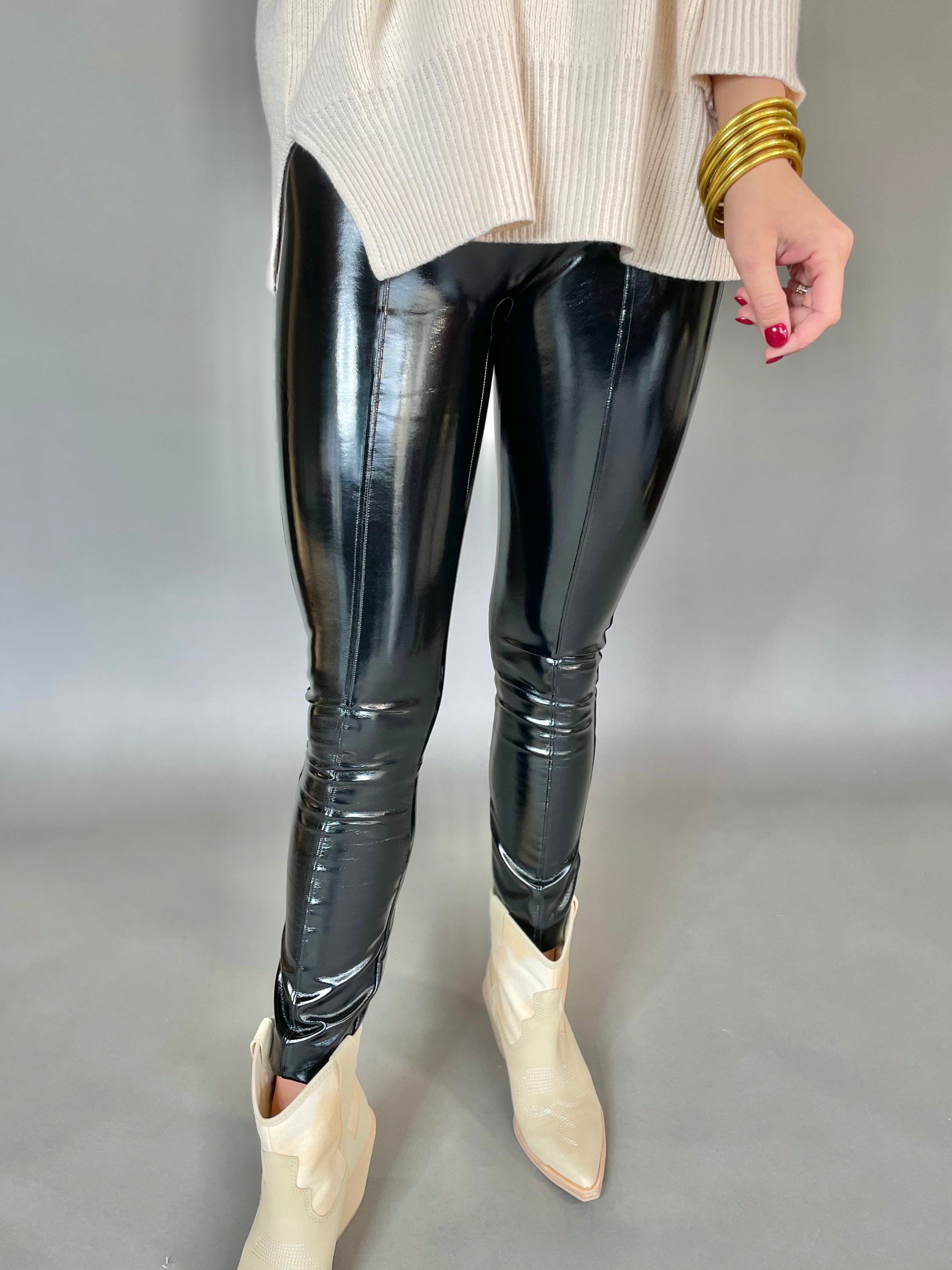 [Spanx] Patent Leather Leggings